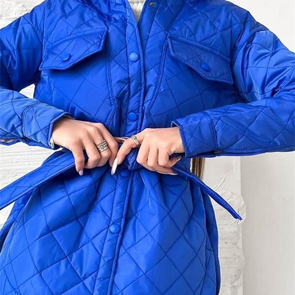womens down parkas rhombus long padded clothes fashion casual loose warm thick single breasted winter temperament jacket 220902, Black
womens down parkas rhombus long padded clothes fashion casual loose warm thick single breasted winter temperament jacket 220902, Black