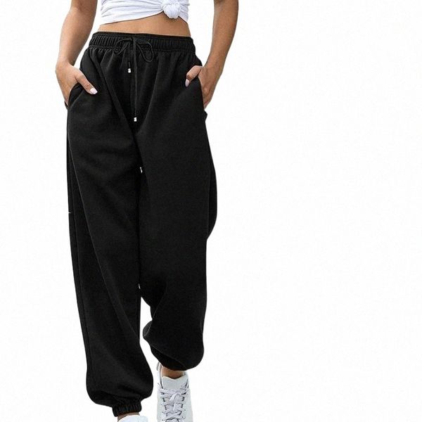 women's pants & capris women's pants & capris gray sweatpants for women drawstring autumn baggy fashion loose sports high waist tr, Black;white 
women's pants & capris women's pants & capris gray sweatpants for women drawstring autumn baggy fashion loose sports high waist tr, Black;white