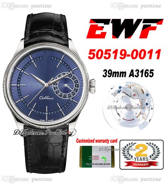 ewf cellini date 50519-011 a3165 automatic mens watch 39mm steel case blue texture dial black leather super edition watches same series warr, Slivery;brown
ewf cellini date 50519-011 a3165 automatic mens watch 39mm steel case blue texture dial black leather super edition watches same series warr, Slivery;brown