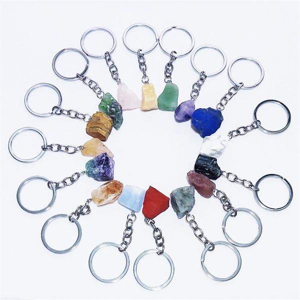 natural raw irregular stone key rings gem quartz druzy fluorite amethyst pendants keychain charms diy jewelry making keyholder accessorie, Slivery;golden
natural raw irregular stone key rings gem quartz druzy fluorite amethyst pendants keychain charms diy jewelry making keyholder accessorie, Slivery;golden