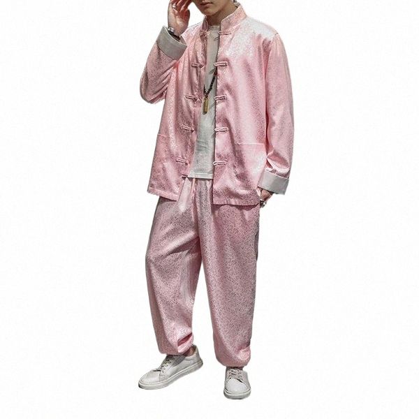 men's tracksuits men's tracksuits mrgb chinese style ice silk men's sets 2022 autumn winter oversize tang suit vintage casual, Gray
men's tracksuits men's tracksuits mrgb chinese style ice silk men's sets 2022 autumn winter oversize tang suit vintage casual, Gray
