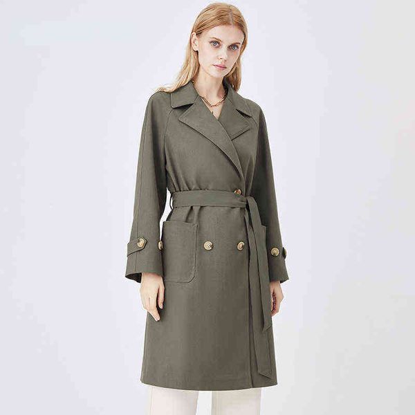 women's down parkas 2022 autumn women pocket casual long trench coat turn down collar double breasted loose straight coats t220902, Black
women's down parkas 2022 autumn women pocket casual long trench coat turn down collar double breasted loose straight coats t220902, Black