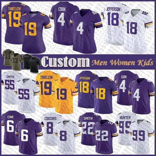 18 justin jefferson jersey 4 dalvin cook custom football adam thielen kirk cousins zadarius harrison smith lewis cine danielle hunter andrew, Black;red
18 justin jefferson jersey 4 dalvin cook custom football adam thielen kirk cousins zadarius harrison smith lewis cine danielle hunter andrew, Black;red