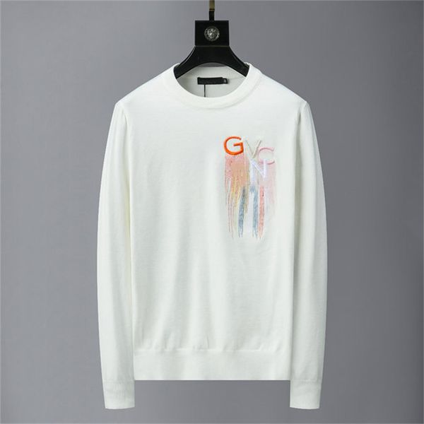 men's sweater black and white red color new brand grid lettered pattern casual multiple sports sweater fashion comfortable anti pilling, White;black
men's sweater black and white red color new brand grid lettered pattern casual multiple sports sweater fashion comfortable anti pilling, White;black