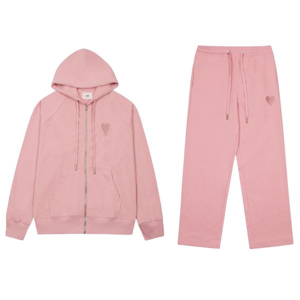 women's tracksuits pink 2 piece set paris design brand 22ss zip hat hoodie sports clothing streetwear, Gray
women's tracksuits pink 2 piece set paris design brand 22ss zip hat hoodie sports clothing streetwear, Gray