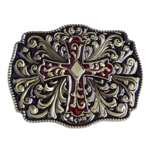 tang grass and cross alloy belt buckle western cowboy buckles for men belt accessories, Slivery;black
tang grass and cross alloy belt buckle western cowboy buckles for men belt accessories, Slivery;black