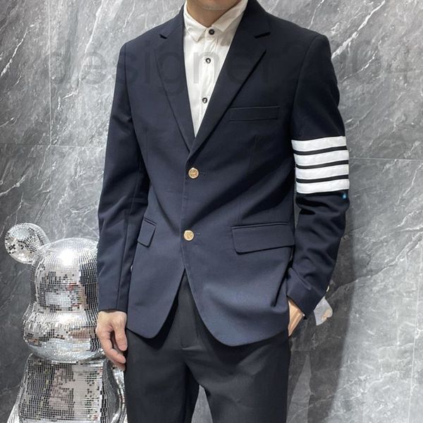 men's suits & blazers designer fashion brand men's business casual suit 2022 spring and autumn new college style tb four bar jacke, White;black
men's suits & blazers designer fashion brand men's business casual suit 2022 spring and autumn new college style tb four bar jacke, White;black