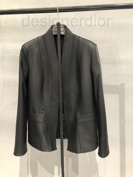 women's leather & faux designer slim leather long sleeve hoodless zipper suit collar temperament luxurious black waistless coat 0crv
women's leather & faux designer slim leather long sleeve hoodless zipper suit collar temperament luxurious black waistless coat 0crv