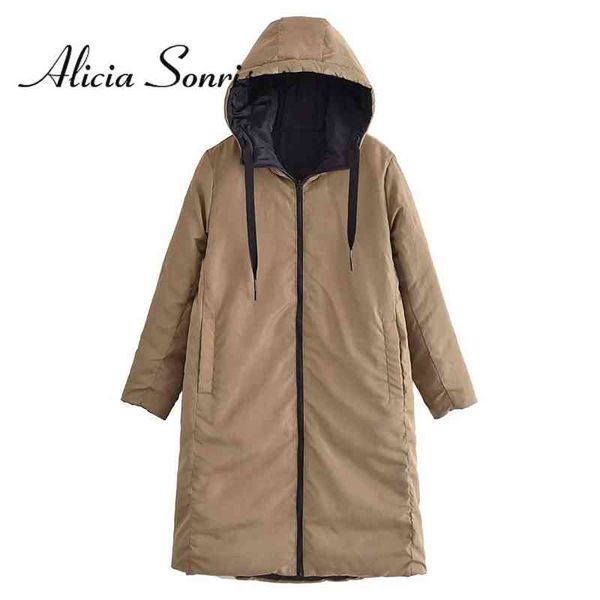 women's down parkas 2021 winter down cotton padded winter jacket women double-sided loose warm long hooded thick bubble black khaki par
women's down parkas 2021 winter down cotton padded winter jacket women double-sided loose warm long hooded thick bubble black khaki par