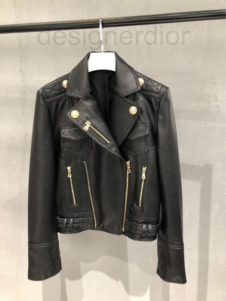 women's leather & faux designer 2021 autumn and winter women's new motorcycle zipper slim long sleeve lapel black sheepskin leathe
women's leather & faux designer 2021 autumn and winter women's new motorcycle zipper slim long sleeve lapel black sheepskin leathe