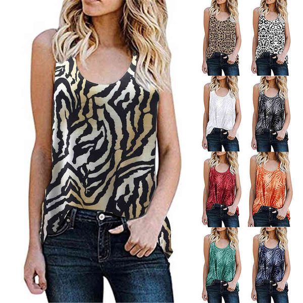 women's hoodies sweatshirts summer women's casual sleeveless vest round neck leopard flower rotten t-shirt rkdf, Black
women's hoodies sweatshirts summer women's casual sleeveless vest round neck leopard flower rotten t-shirt rkdf, Black