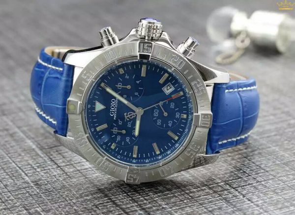 men quartz chronograph watch black blue canvas brown leather 04948989890489489048498098, Slivery;brown
men quartz chronograph watch black blue canvas brown leather 04948989890489489048498098, Slivery;brown