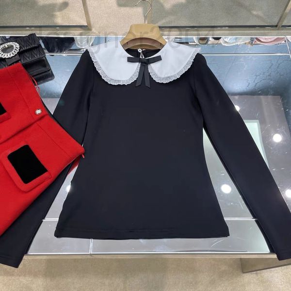 women's hoodies & sweatshirts designer miu home black long sleeve t-shirt embroidered doll neck cotton bottomed women's 2022 early
women's hoodies & sweatshirts designer miu home black long sleeve t-shirt embroidered doll neck cotton bottomed women's 2022 early
