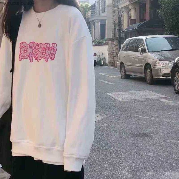hoodie drew smiling face letter dissolving sweater female round neck thin loose student temperament harajuku korean hoodless, Black
hoodie drew smiling face letter dissolving sweater female round neck thin loose student temperament harajuku korean hoodless, Black