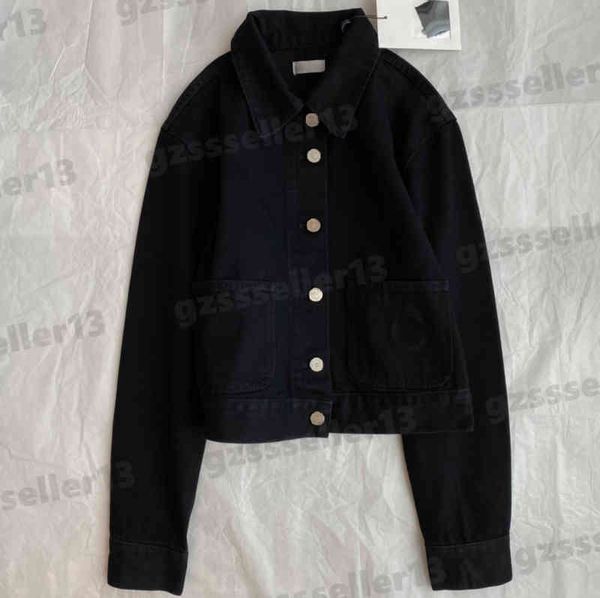 designer womens jacket ch.. 22ss washed cotton denim jackets fashion brand black lapel button cardigan jacket luxury womens clothing 0912, Black;brown
designer womens jacket ch.. 22ss washed cotton denim jackets fashion brand black lapel button cardigan jacket luxury womens clothing 0912, Black;brown