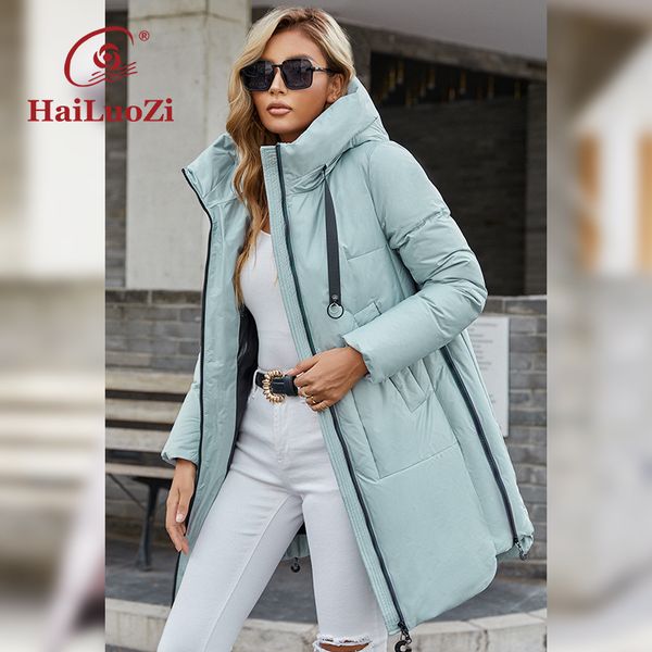 womens down parkas hailuozi women coat long thick fashion side zipper womens winter jacket hood highquality biocotton mid length parka 6028, Black
womens down parkas hailuozi women coat long thick fashion side zipper womens winter jacket hood highquality biocotton mid length parka 6028, Black
