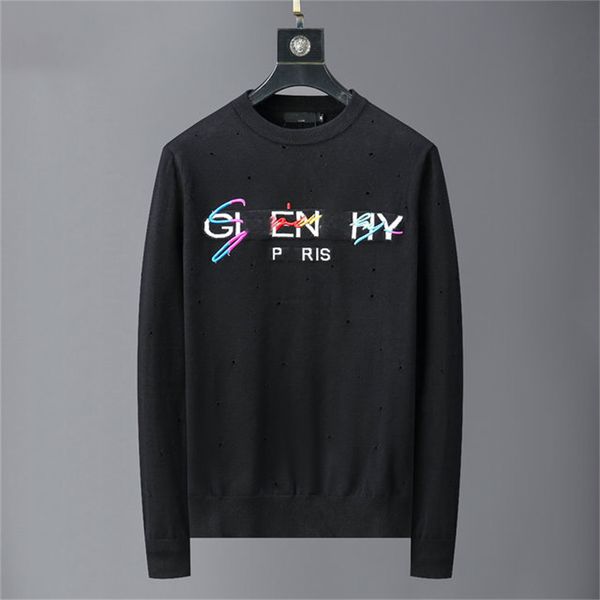 men's sweater black and white red color new brand color letter pattern casual multiple sports sweaters fashion comfortable anti pilling, White;black
men's sweater black and white red color new brand color letter pattern casual multiple sports sweaters fashion comfortable anti pilling, White;black