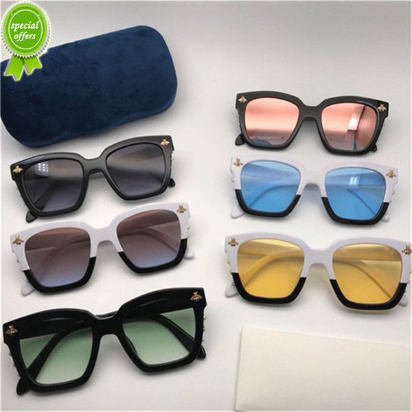 designer brand sunglasses new 0409 mens sunglass men sun glass women fashion style protects ey gafas de sol lunett soleil with box, White;black
designer brand sunglasses new 0409 mens sunglass men sun glass women fashion style protects ey gafas de sol lunett soleil with box, White;black