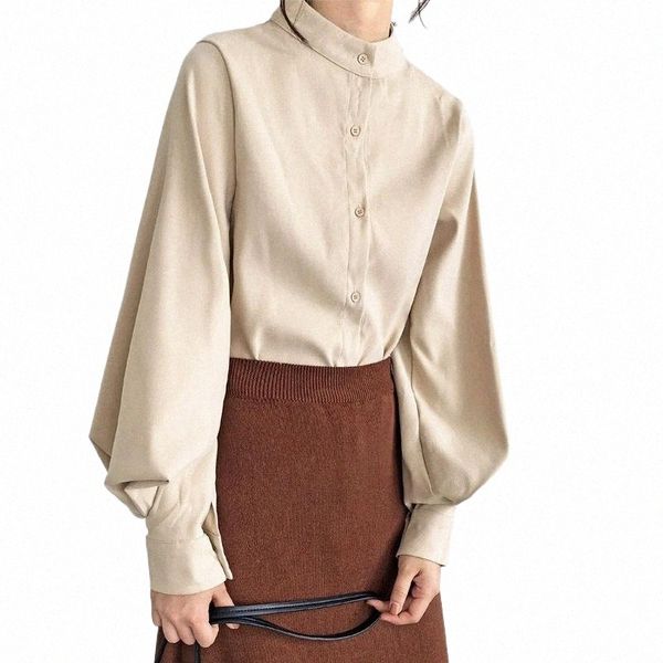 women's blouses & shirts women's blouses & shirts vintage lantern sleeve autumn winter thicken women shirt single breasted blouse, White
women's blouses & shirts women's blouses & shirts vintage lantern sleeve autumn winter thicken women shirt single breasted blouse, White