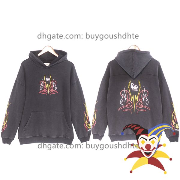 vintage rhude hoodie men women 1 1 washed heavy fabric oversized line butterfly print sweatshirts pullover, Black
vintage rhude hoodie men women 1 1 washed heavy fabric oversized line butterfly print sweatshirts pullover, Black
