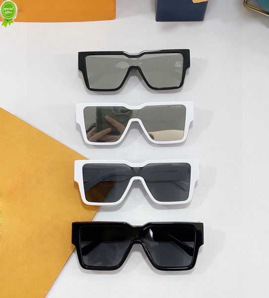 designer brand sunglasses sunglass for women and men summer 1593 style anti-ultraviolet retro shield lens plate square one-piece frame fashi, White;black
designer brand sunglasses sunglass for women and men summer 1593 style anti-ultraviolet retro shield lens plate square one-piece frame fashi, White;black