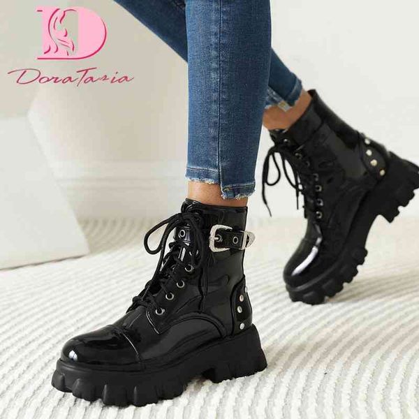 boots doratasia new arrival brand new ladies platform cross-tied round toe boots chunky heels lace-up solid ankle boots women 220903, Black
boots doratasia new arrival brand new ladies platform cross-tied round toe boots chunky heels lace-up solid ankle boots women 220903, Black