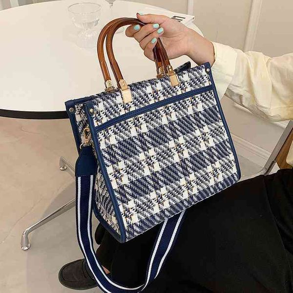 bags tote bag women's new canvas underarm plaid hand wide shoulder strap one shoulder messenger bag purses
bags tote bag women's new canvas underarm plaid hand wide shoulder strap one shoulder messenger bag purses