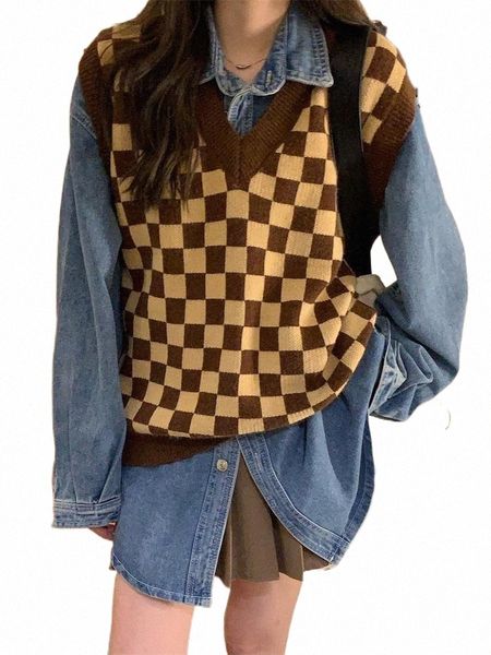 women's vests women's vests college style sweater vest women checkerboard v-neck knitted spring and autumn 2021 m8pn#, Black;white
women's vests women's vests college style sweater vest women checkerboard v-neck knitted spring and autumn 2021 m8pn#, Black;white