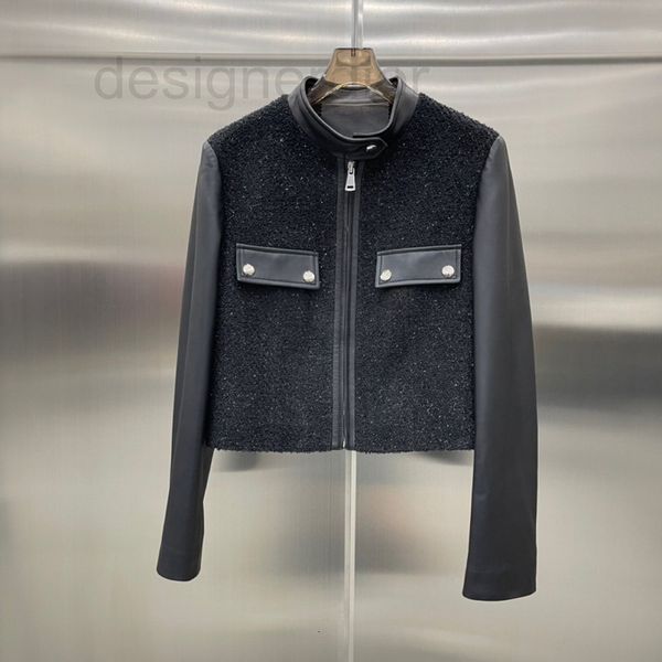 women's leather & faux designer new autumn and winter 2021 short coat small fragrance star studded cotton sheepskin temperament slim lo, Black
women's leather & faux designer new autumn and winter 2021 short coat small fragrance star studded cotton sheepskin temperament slim lo, Black