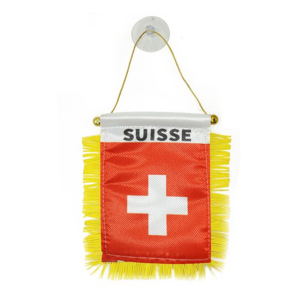 suisse mini flag banner 10x15 cm premium polyester pennant with suction cup for home office door decor
suisse mini flag banner 10x15 cm premium polyester pennant with suction cup for home office door decor