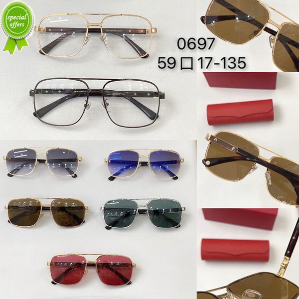designer brand sunglasses summer sunglass for men and women style 0697 anti-ultraviolet retro plate frame square fashion eyeglass random box, White;black
designer brand sunglasses summer sunglass for men and women style 0697 anti-ultraviolet retro plate frame square fashion eyeglass random box, White;black