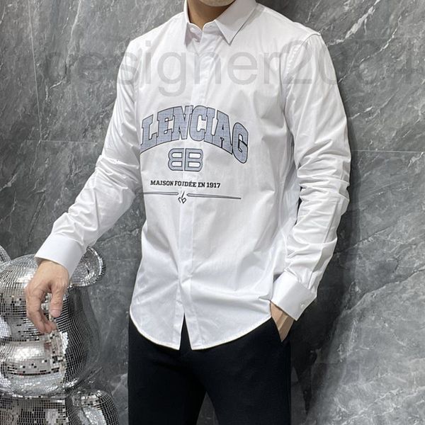 men's casual shirts designer fashion fashion brand 2022 spring and autumn new alphabet printing non iron versatile long sleeve shirt 6d, White;black
men's casual shirts designer fashion fashion brand 2022 spring and autumn new alphabet printing non iron versatile long sleeve shirt 6d, White;black