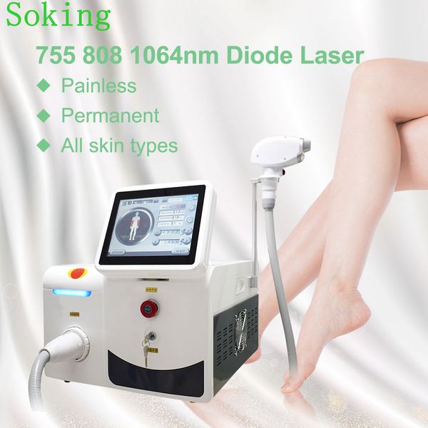 portable diode laser hair removal painless face body laser machine beauty equipment 755 808 1064nm 3 wavelength skin rejuvenation device, Black
portable diode laser hair removal painless face body laser machine beauty equipment 755 808 1064nm 3 wavelength skin rejuvenation device, Black