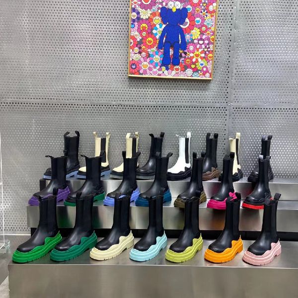 fashion platform women short boots cowgide colorful platform chelsea bootsslip on cool leather round toe booties martin booot 5cm, Black
fashion platform women short boots cowgide colorful platform chelsea bootsslip on cool leather round toe booties martin booot 5cm, Black
