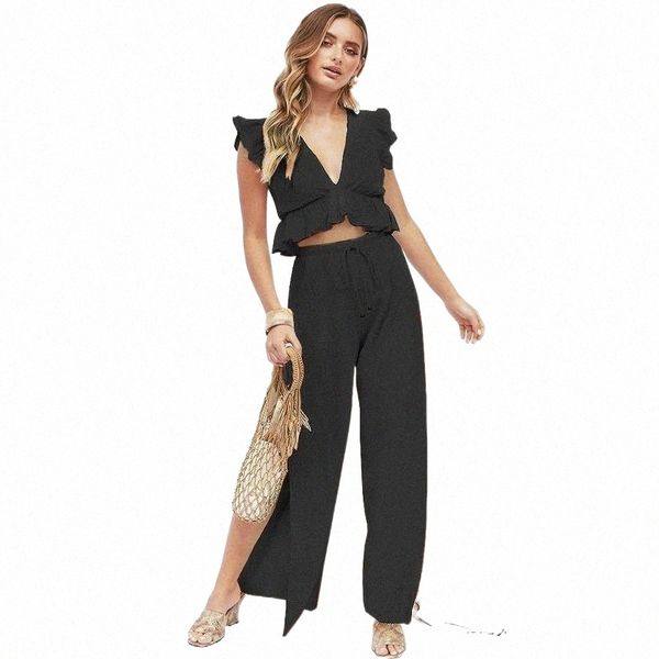women's pants & capris women's pants & capris all-match european and american 2021 summer v-neck ruffled sleeveless chiffon blouse, Black;white
women's pants & capris women's pants & capris all-match european and american 2021 summer v-neck ruffled sleeveless chiffon blouse, Black;white