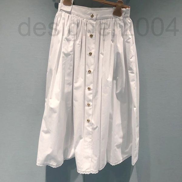 skirts designer miu white large skirt embroidered stitched single breasted shirt versatile loose new summer style miao t8of, Black
skirts designer miu white large skirt embroidered stitched single breasted shirt versatile loose new summer style miao t8of, Black