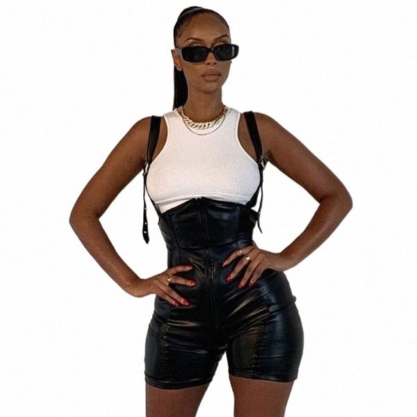 women's pants & capris fashion women ladies spring summer streetwear party pu leather high waist tight suspenders club slim pants trous, Black;white
women's pants & capris fashion women ladies spring summer streetwear party pu leather high waist tight suspenders club slim pants trous, Black;white