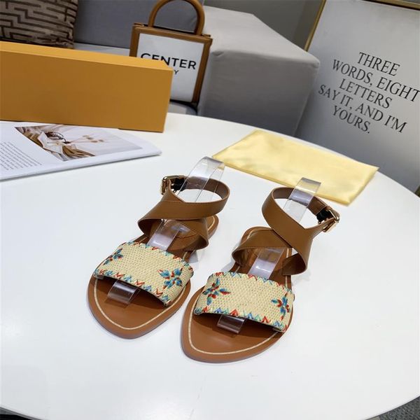 ladies summer flat sandals pattern embroidery slippers hand-woven heel buckle shoes designer muller beach pool sandal raffia cogna311g, Black
ladies summer flat sandals pattern embroidery slippers hand-woven heel buckle shoes designer muller beach pool sandal raffia cogna311g, Black