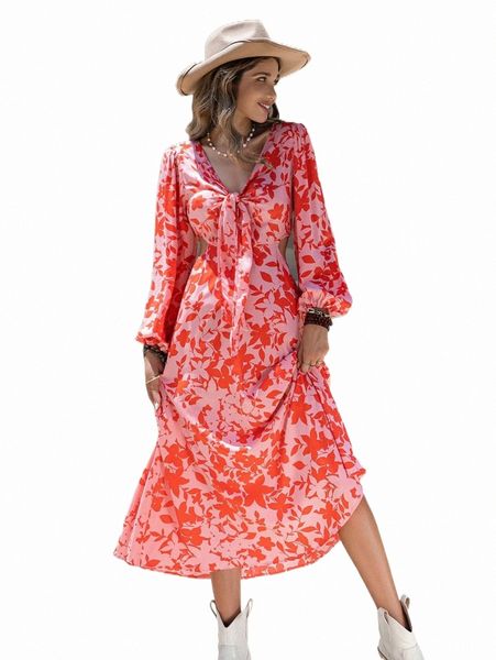 casual dresses rusttydustty floral print lantern sleeve tie front dress s0rr#, Black;gray
casual dresses rusttydustty floral print lantern sleeve tie front dress s0rr#, Black;gray