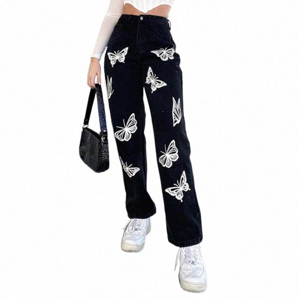 women's pants & capris women's pants & capris y2k streetwear high waist fashion butterfly jeans woman girls women wide leg trouser, Black;white
women's pants & capris women's pants & capris y2k streetwear high waist fashion butterfly jeans woman girls women wide leg trouser, Black;white