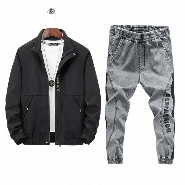 men's tracksuits men's tracksuits mens sporting jogger outfits denim pants autumn winter two piece jacket jeans tracksuit sets men, Gray
men's tracksuits men's tracksuits mens sporting jogger outfits denim pants autumn winter two piece jacket jeans tracksuit sets men, Gray