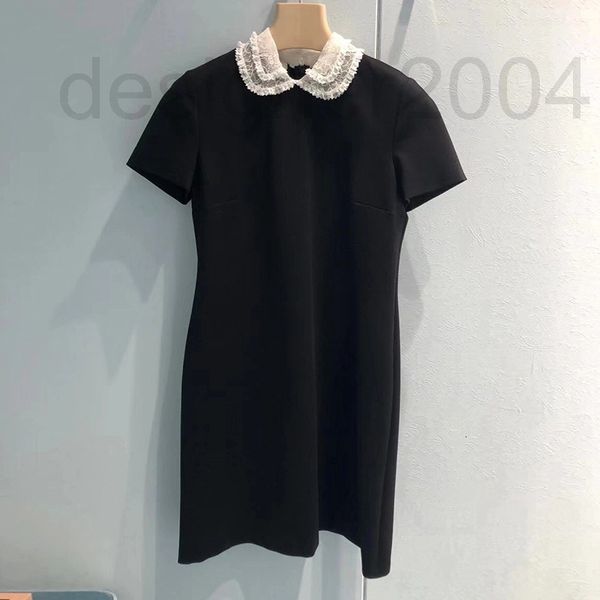 casual dresses designer miu family black dress hepburn style small looks thin baby neck french short sleeve skirt early autumn new miao o577, Black;gray
casual dresses designer miu family black dress hepburn style small looks thin baby neck french short sleeve skirt early autumn new miao o577, Black;gray