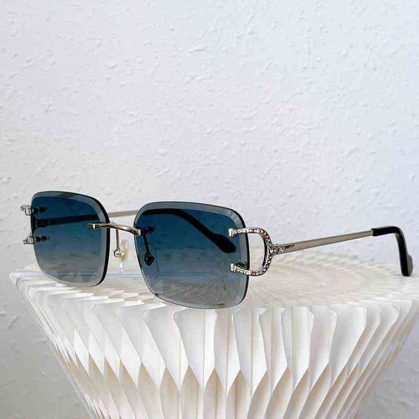 cake rhinestones sunglasses for men women rimless designer luxury sun glass wire c diamond iced out eyewear, White;black
cake rhinestones sunglasses for men women rimless designer luxury sun glass wire c diamond iced out eyewear, White;black