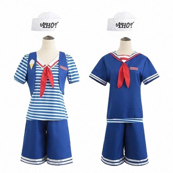 men's tracksuits men's tracksuits strange things 3cos clothes ice clerk navy cosplay uniforms blue stripe t-shirt set movie costum, Gray
men's tracksuits men's tracksuits strange things 3cos clothes ice clerk navy cosplay uniforms blue stripe t-shirt set movie costum, Gray
