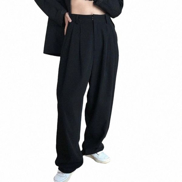 women's pants & capris spring plaid checkered wide leg pants women casual loose high waist long suit trousers fashion pocket harajuku s, Black;white
women's pants & capris spring plaid checkered wide leg pants women casual loose high waist long suit trousers fashion pocket harajuku s, Black;white