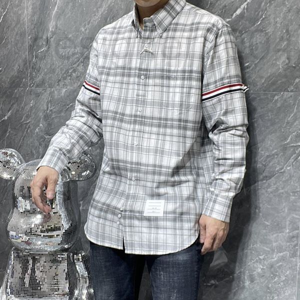 men's casual shirts designer tide brand fashion casual shirt 2022 spring and autumn new men's ribbon stripe plaid lapel long sleev, White;black
men's casual shirts designer tide brand fashion casual shirt 2022 spring and autumn new men's ribbon stripe plaid lapel long sleev, White;black
