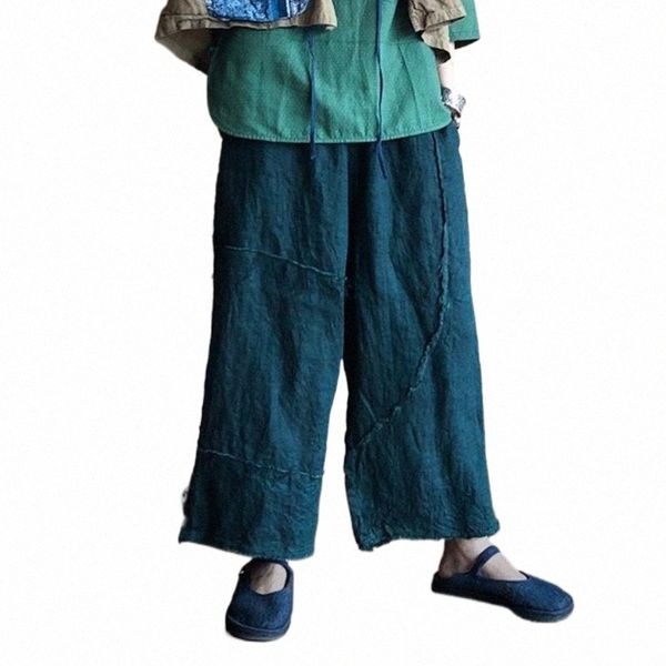 women's pants & capris johnature 2021 autumn patchwork women pants linen elastic waist loose vintage ankle-length casual straight women, Black;white
women's pants & capris johnature 2021 autumn patchwork women pants linen elastic waist loose vintage ankle-length casual straight women, Black;white