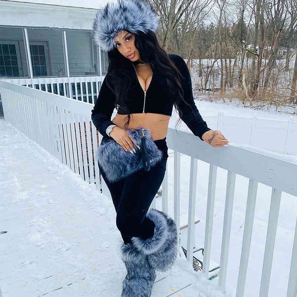boots winter women fur boots fluffy fur snow boots faux fur ankle boot bag headband set cozy warm fuzzy cotton boot platform shoes 220903, Black
boots winter women fur boots fluffy fur snow boots faux fur ankle boot bag headband set cozy warm fuzzy cotton boot platform shoes 220903, Black