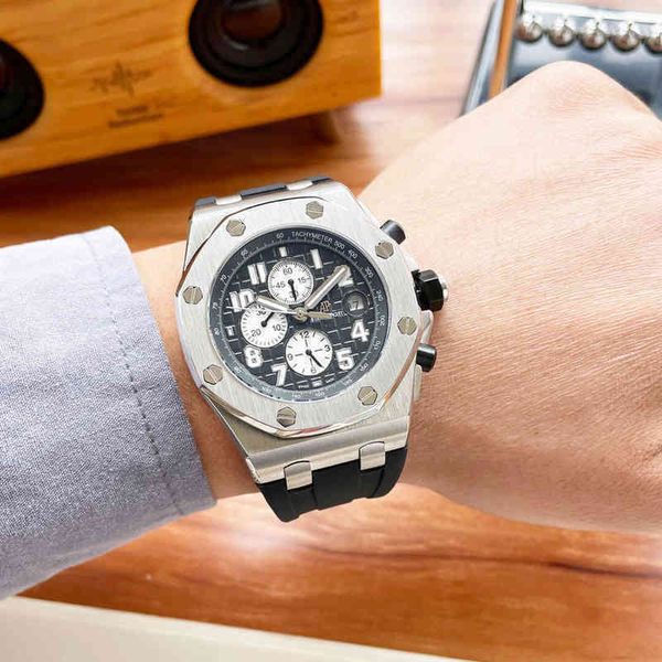 luxury mens mechanical watch roya1 0ak offshore series high end fully imported movement swiss es brand wristwatch, Slivery;brown
luxury mens mechanical watch roya1 0ak offshore series high end fully imported movement swiss es brand wristwatch, Slivery;brown
