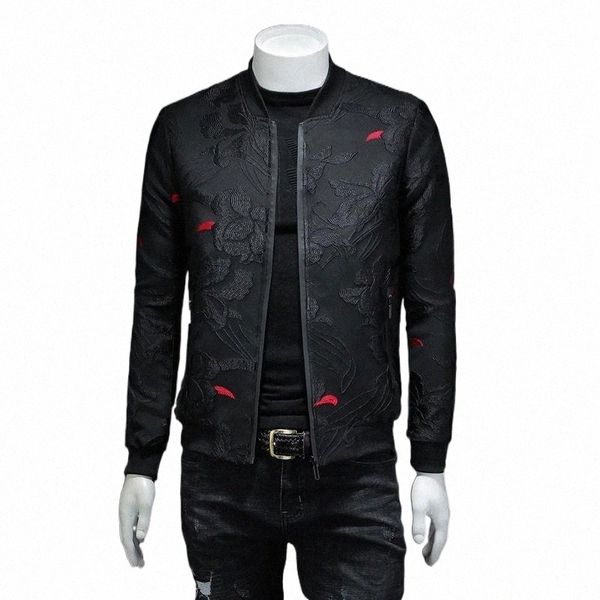 men's jackets men's jackets 2022 autumn floral jacket men fashion vintage business bomber jacquard masculinas casual slim coat man, Black;brown
men's jackets men's jackets 2022 autumn floral jacket men fashion vintage business bomber jacquard masculinas casual slim coat man, Black;brown